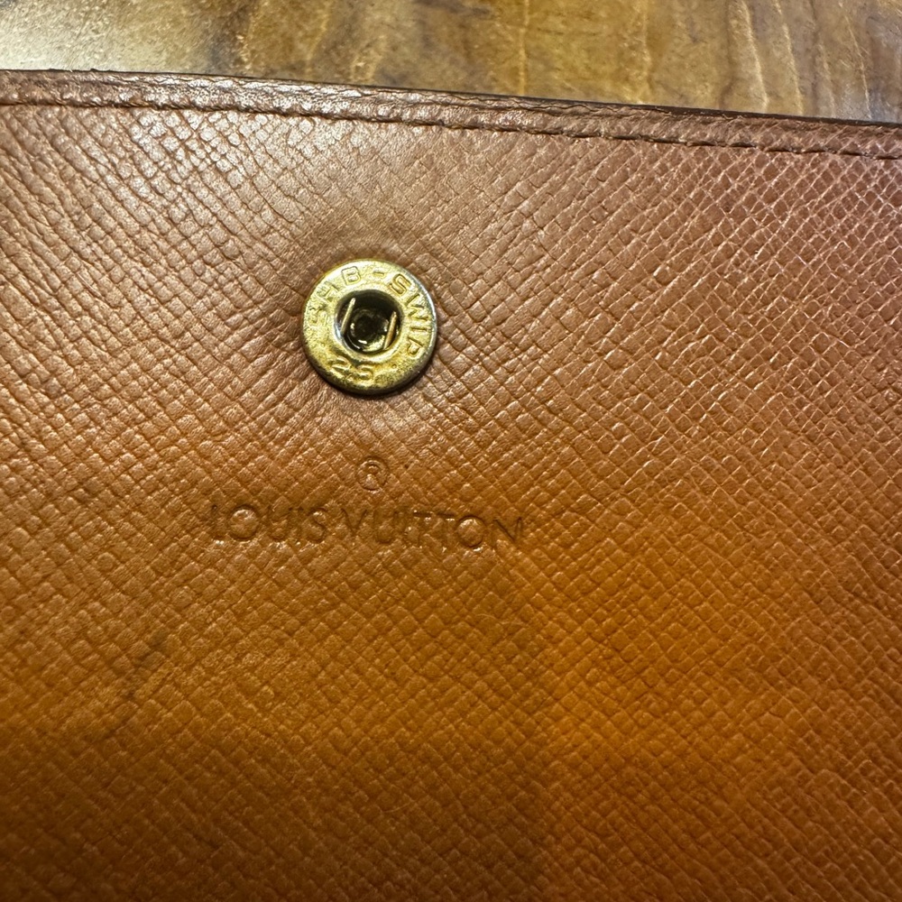 Louis Vuitton monogram long Sarah wallet vintage  Preloved - Picture 12 of 16